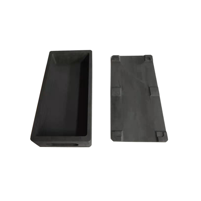 Barcos de grafite personalizados em vários tamanhos | Moldes de grafite para fundição metalúrgica | Fundição em alta temperatura e resistência à oxidação