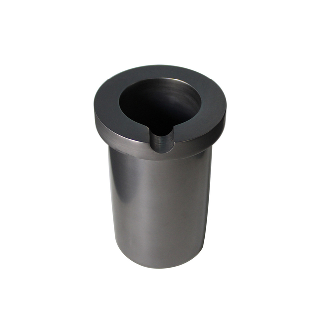 Cadinhos de grafite de alta pureza e anel único de nível industrial | Disponível em vários tamanhos de 1 kg a 10 kg | Adequado para fundição e fundição de ouro, prata e cobre